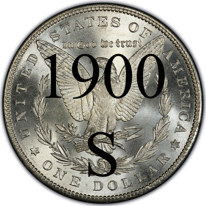 1900-O/CC Morgan Silver Dollar (Overdate Variety) | Palm Island