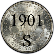 1901-S Morgan Silver Dollar