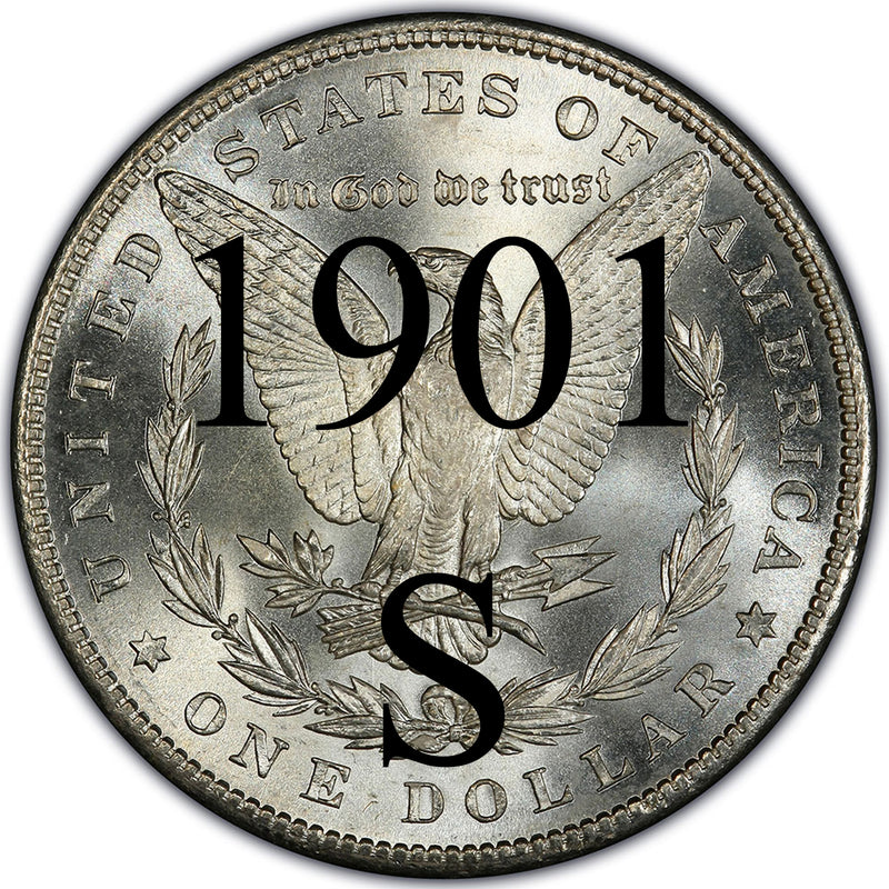 Discount 1901-S Morgan Silver Dollar