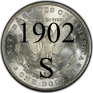 1902-S Morgan Silver Dollar
