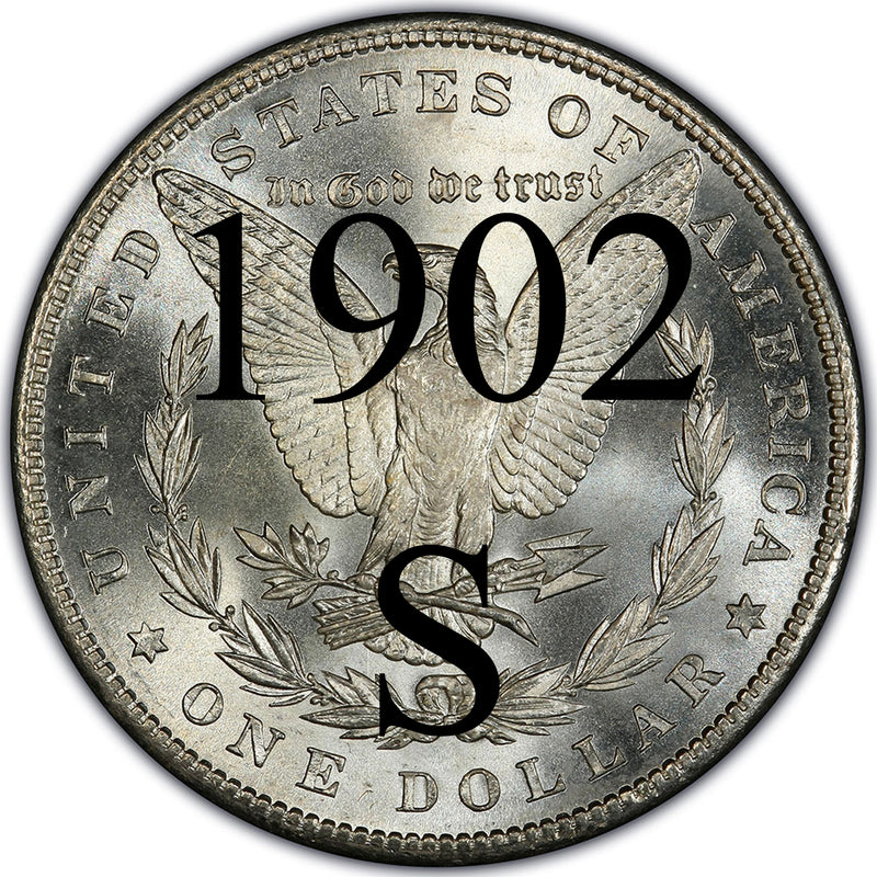 1902-S Morgan Silver Dollar | Palm Island