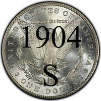 1904-S Morgan Silver Dollar