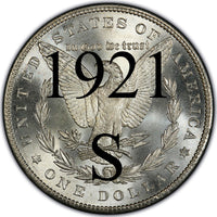 1921-S Morgan Silver Dollar