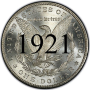 1921 Morgan Silver Dollar