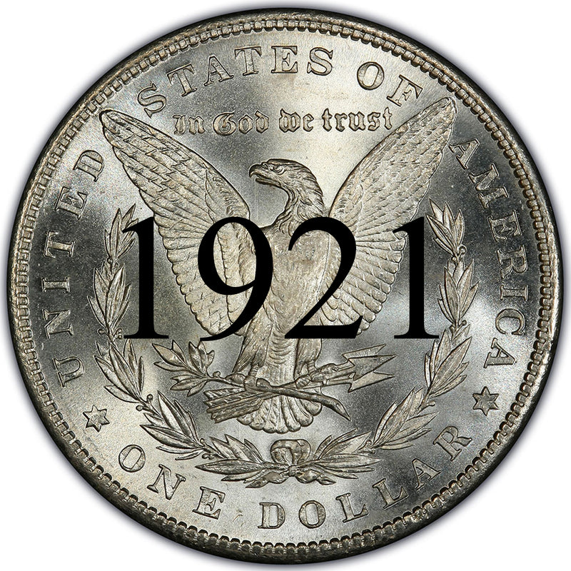 1921 Morgan Silver Dollar | Palm Island