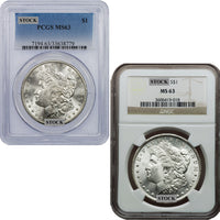 1889-CC Morgan Silver Dollar