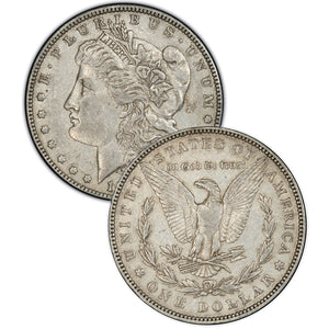 1878 (7 Tail Feathers - Reverse of '78) Morgan Silver Dollar