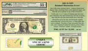 2003 $1 FRN Retained Obstruction Currency Error! #PE-001