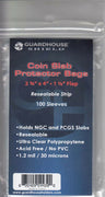 100 Pack Vinyl "Slab" Protectors