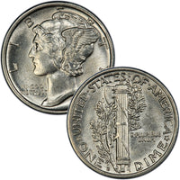 1920-S Mercury Dime