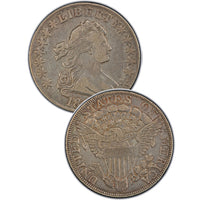 1805 Draped Bust Half Dollar , Heraldric Eagle Reverse