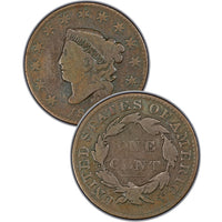 1831 Coronet Matron Head Large Cent