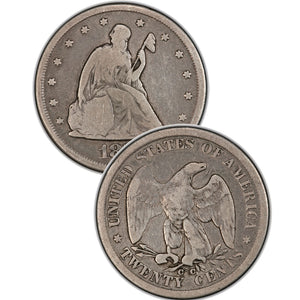 1875-S Twenty Cent Piece