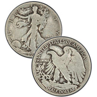 1916-S Walking Liberty Half Dollar