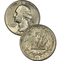 1940-1964 Washington Quarters UNC
