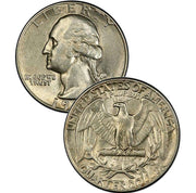 1940-1964 Washington Quarters UNC