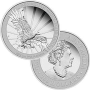 Australia , Wedge-Tail Eagle Silver World Crowns