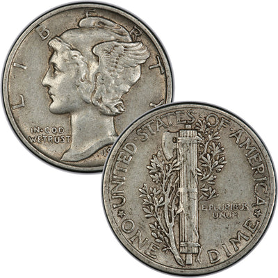1935-1940 Mercury Dimes