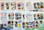 Celebrate the Century: Complete set of 10 (1900s-1990s) Stamp Sheet